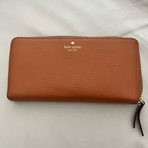 Brown Kate Spade wallet